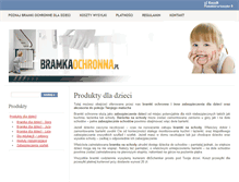 Tablet Screenshot of bramkaochronna.pl